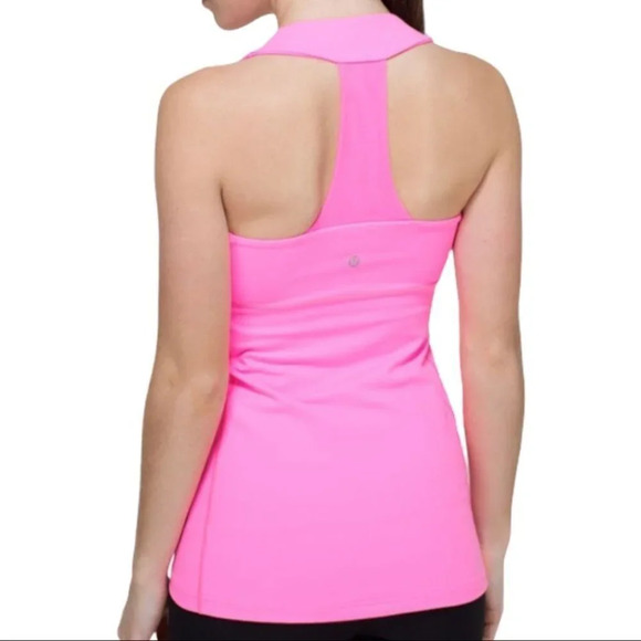 LULULEMON Apex Stripe Zing Racerback Size 4 RARE - Picture 2 of 13